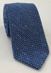 Sky Blue Shantung Grenadine Grossa Silk Tie SHGT-4